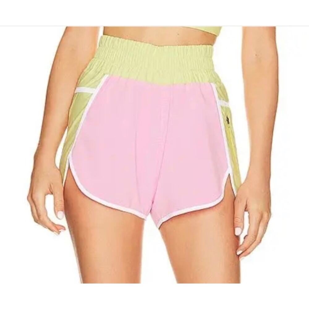 Beach Riot Pink Prism Cliff Shorts S NWT